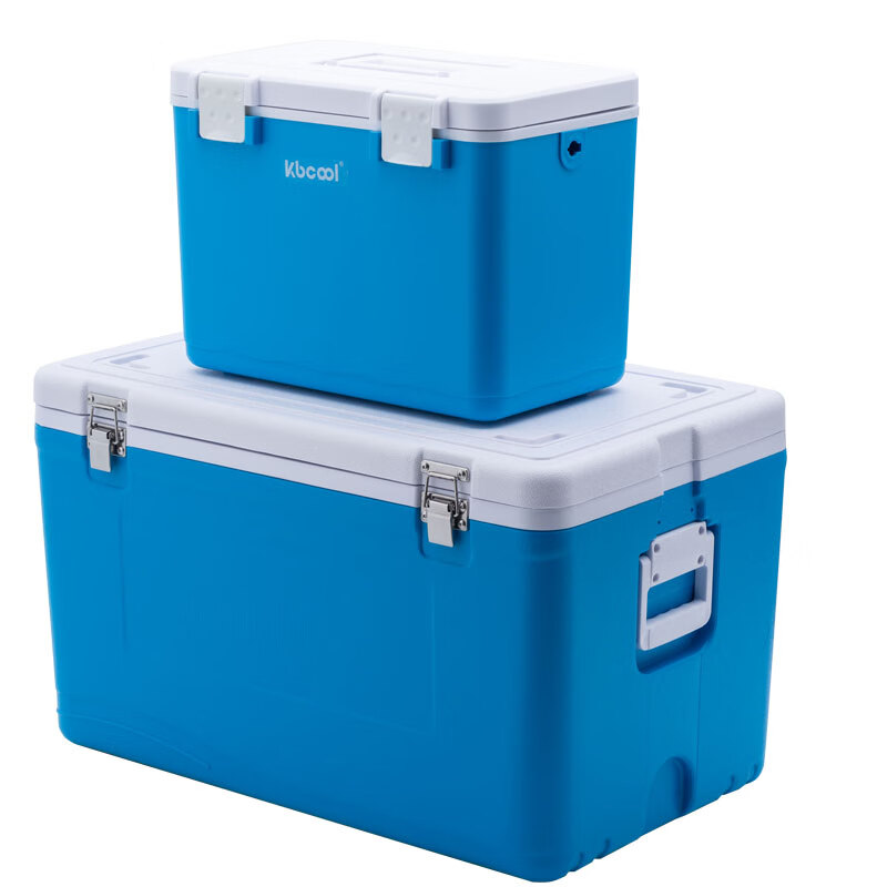 Kebao (kbcool) Kbcool non-medical incubator refrigerator biological reagent specimen 2-8 degree transport transfer box t33L high-end blue no temperature display 16 ice packs