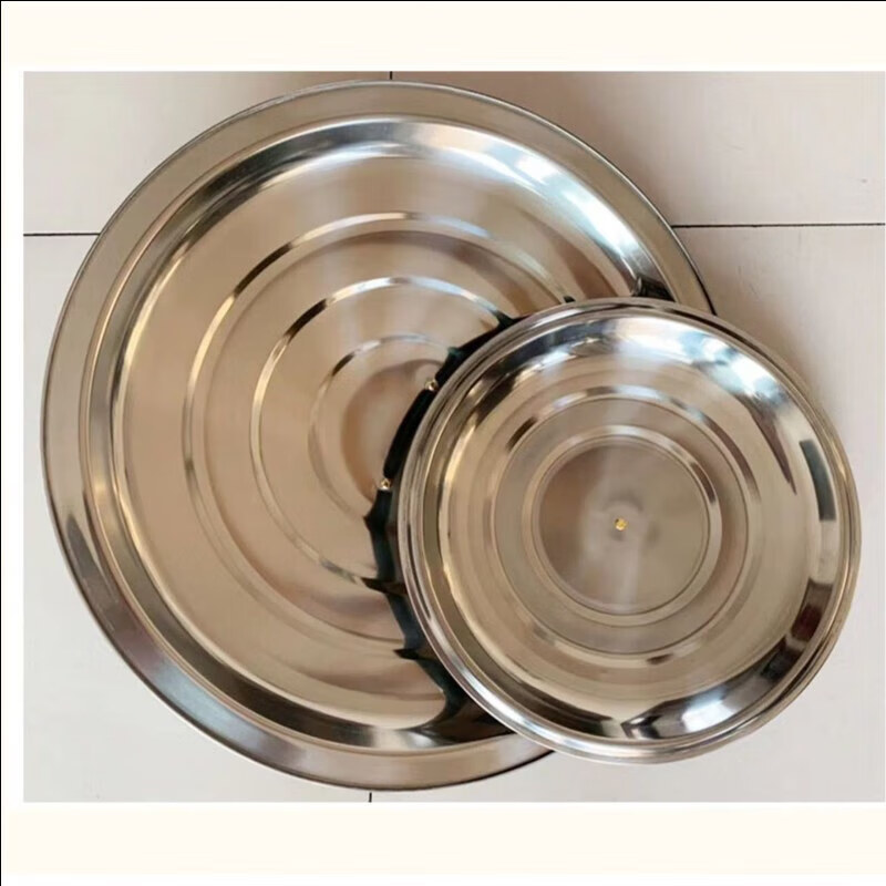 Extra thick stainless steel wok, small pot, frying pan, large pot, large bucket, water tank, extra large lid, no specification, extra thick stainless steel pot lid 48CM