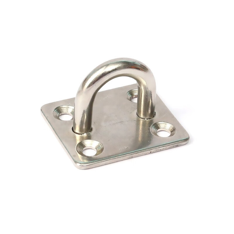 Fangteng wooden door buckle latch door nose door lock buckle door bolt distribution box door buckle 304 stainless steel lock door buckle oval buckle M5