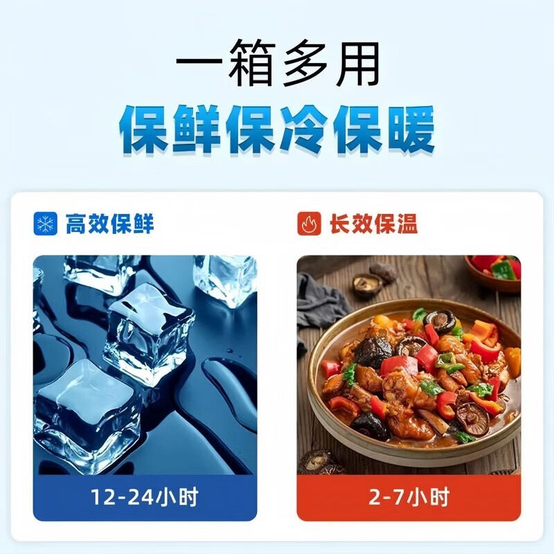 Refrigerated foam box, cold clearance box, food-grade delivery ice rectangular insulated box, long strip, lightweight thermal insulation *9L gray*free ice bag