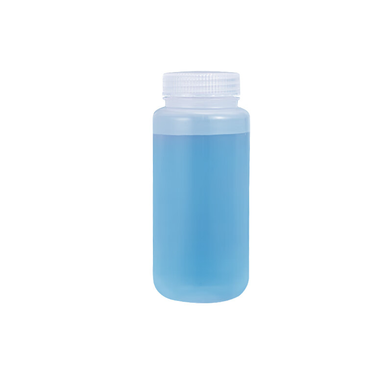 Metasequoia 500ml-transparent thickened sealed wide-mouth plastic bottle food-grade reagent empty bottle refill bottle (PP material)