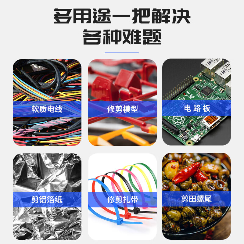 Water mouth pliers, diagonal nose pliers, 6-inch model scissors, electrician wire cutters, industrial-grade offset pliers, diagonal nose pliers, wire-cutting pliers, flagship 6-inch professional water mouth pliers, regular models