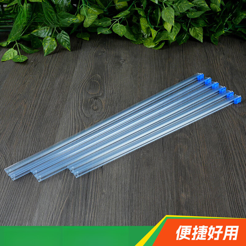 Li Mengzi cling film cutter knife Large roll cling film machine plastic knife Stainless steel cling film cutting box C20 knife (1 piece length 46cm) 1