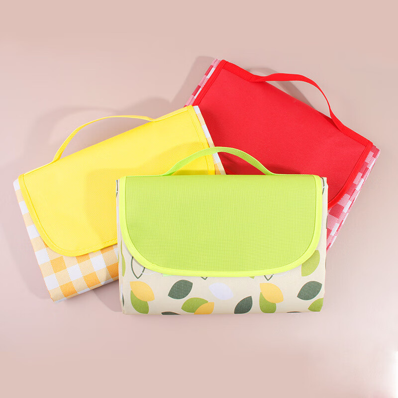 Wuweijiao Spring Outing Picnic Mat Outdoor Moisture-proof Mat Thickened Foldable Picnic Tent Ground Mat Camping Grass Beach Mat