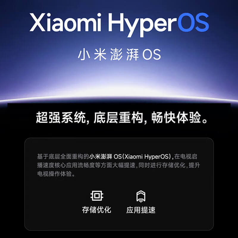 Xiaomi (MI) REDMI TV A Pro 55 55 inches Recommended to look at 65/75 inches 144Hz high refresh 3+64GB Trade-in L55RB-APE