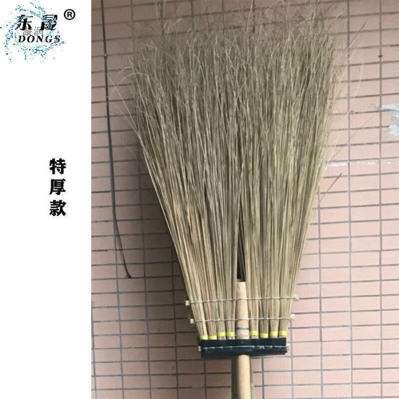 Street sweeper, outdoor large broom, sanitation street sweeper, Kwai Bone Cleaning Sweeper, Bamboo Sweeper, Broom Integrated, Specific Thickened Indonesian Kwai Sweeper