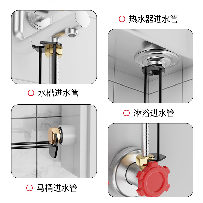 Delixi multifunctional sink wrench universal faucet wrench loosener installation and disassembly bathroom special tool