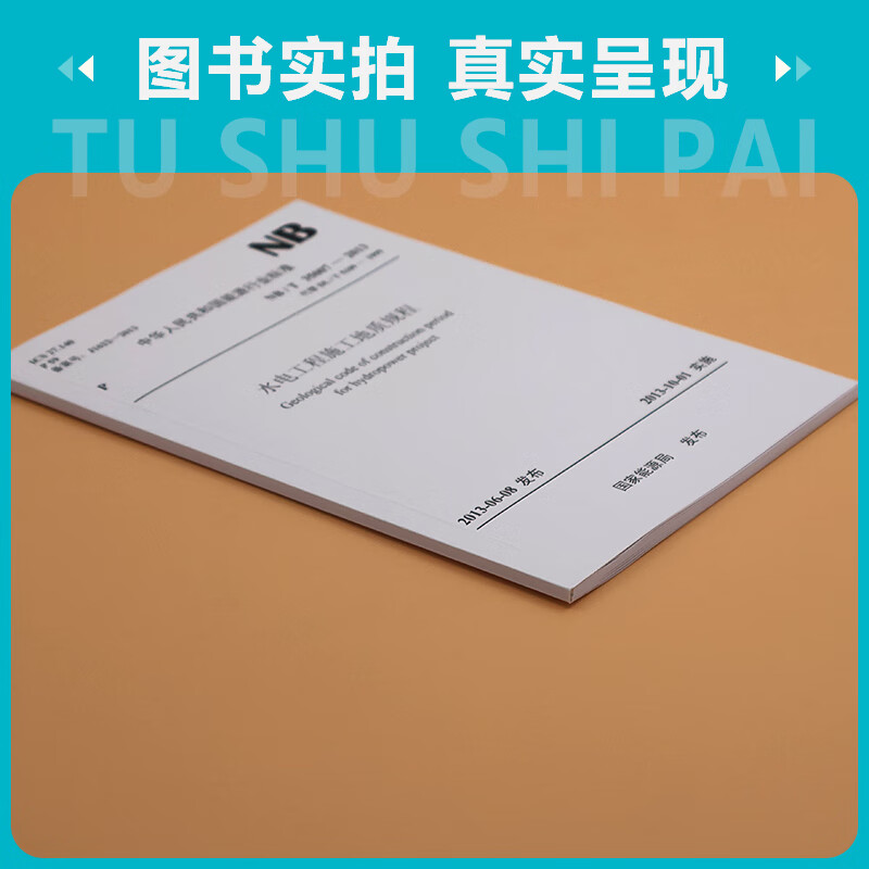 NB/T 35007-2013 Geological regulations for hydropower engineering construction (replacing DL/T 5109 1999)