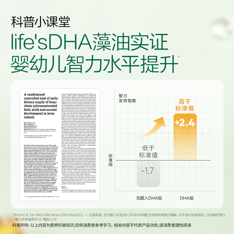 Natural Dr. DHA Algae Oil for Infants and Toddlers 0-3 Years Old Little Amber DHA Algae Oil Gold Label Popular Gold Label DHA Little Amber 60 capsules*1 bottle