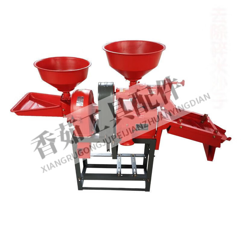 Pupan rice mill small household rice grinding and crushing all-in-one rice hulling and peeling machine new polished rice germ rice mill single rice mill (without motor)