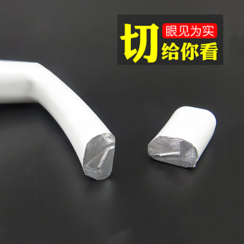 Honggong Plastic Door and Window Handle Transmission Handle Sliding Inward Door and Window Rotating Handle Window Handle Window Lock White 2 Pack