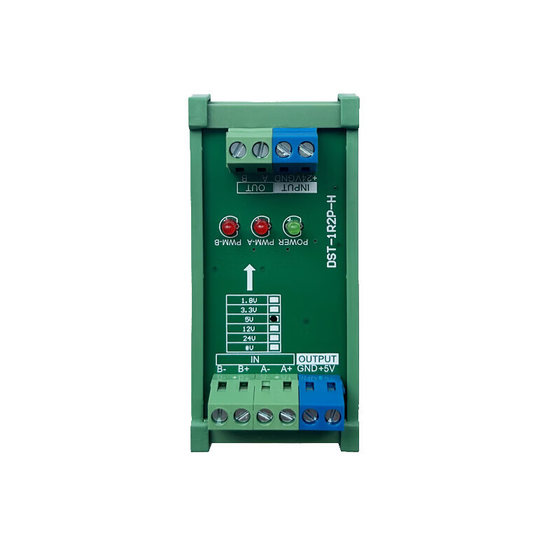2-8 channels fully compatible differential to single-ended collector servo encoder differential signal converter 5V to 24V 1.8V to 24V 3 channels without housing and screw holes