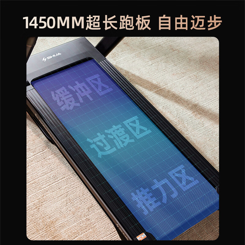 Shuhua (SHUA) E9 high-end home marathon treadmill Apollo shock-absorbing climbing folding walking machine