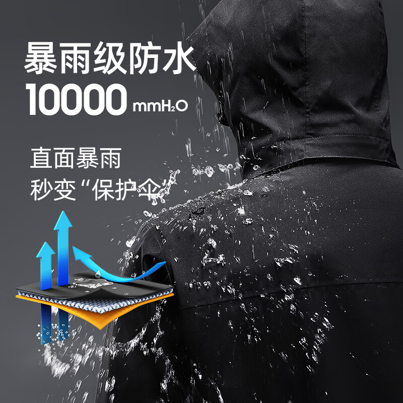 Camel Women's Jacket for Men and Women 25 Years Spring and Autumn Three-in-One Detachable Rainproof Plus Velvet Sichuan-Tibet Travel Mountaineering Jacket