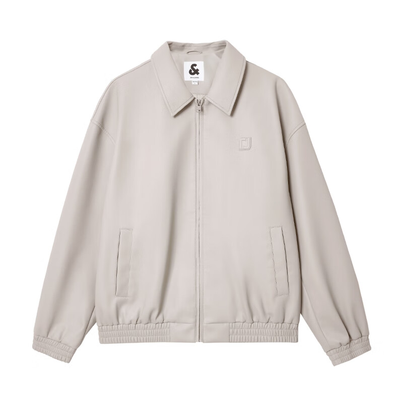 JACK&JONES Men's Autumn Jacket Fashion Trend Lapel Loose Side Pockets Elastic Hem Top 2253P3002