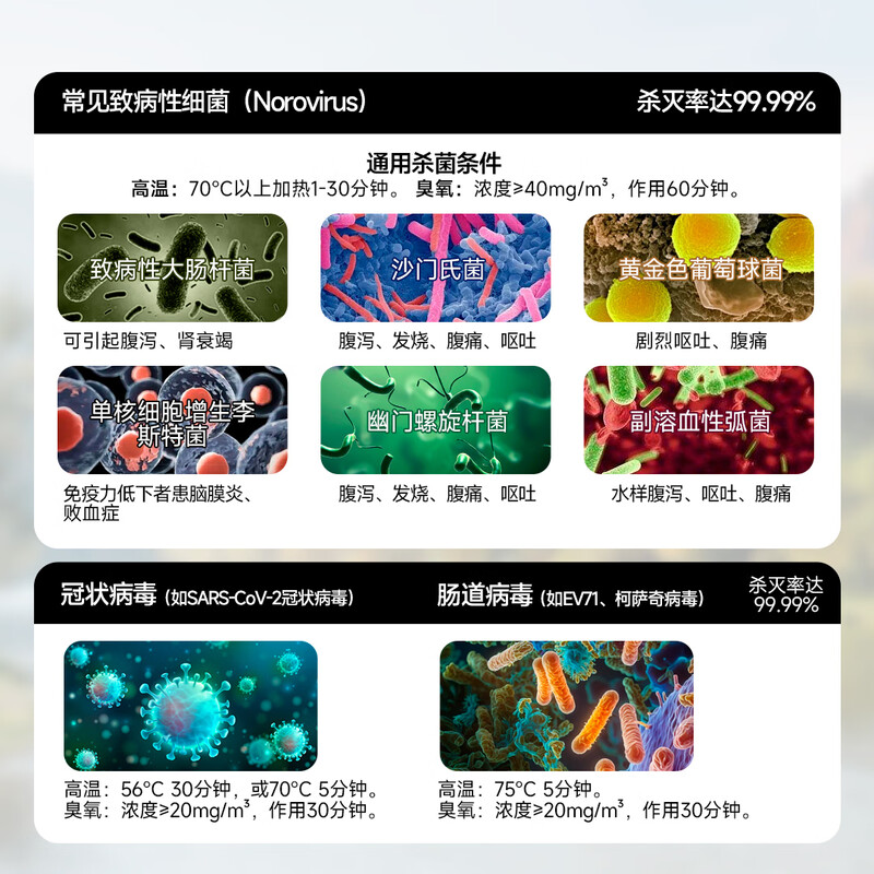 AUX disinfection cabinet household vertical disinfection cupboard two-star drain-free disinfection cabinet tableware large capacity tea cup high temperature disinfection cupboard national subsidy ZTP138-V1