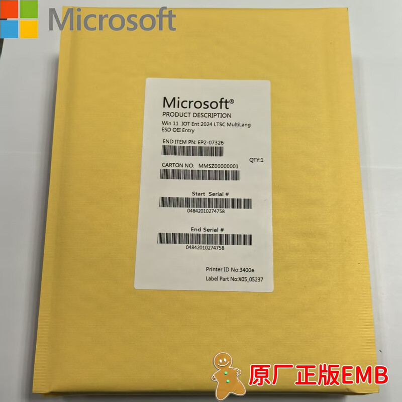 Microsoft win11 iot Ent SAC win11 iot Ent SAC win11 iotEnt SAC genuine