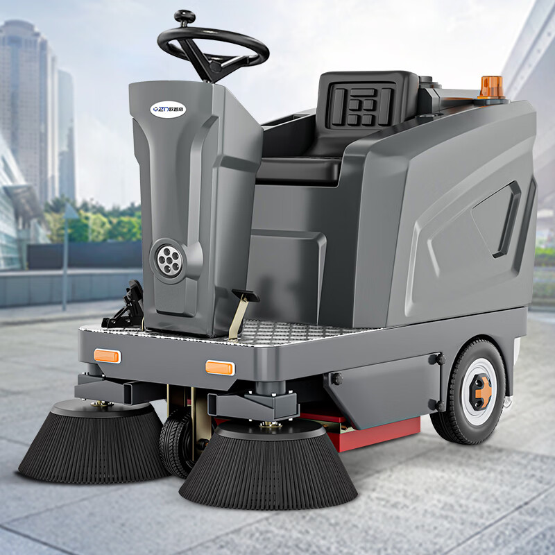 Ouzhidi driving sweeper electric vacuum sweeper factory workshop school garage industrial property road community sanitation sweeper M4S lithium battery 8000/h