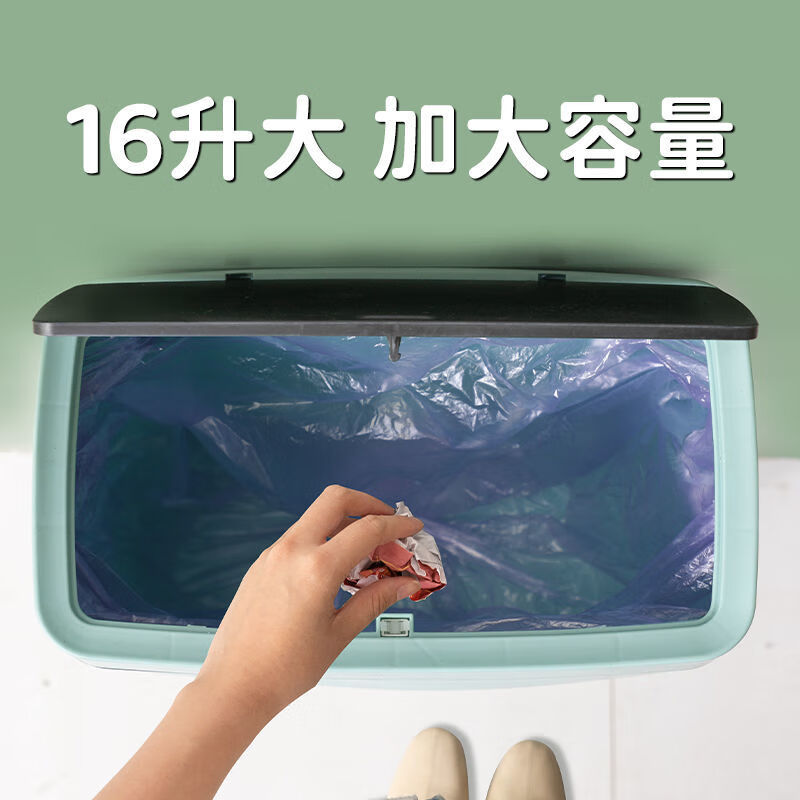 Trash cans, high-end kitchen garbage with lids, wheels, home bedroom strips, Internet celebrity bathroom bedside coffee table, gap garbage cans wholesale, Nordic rice, large size with universal wheels