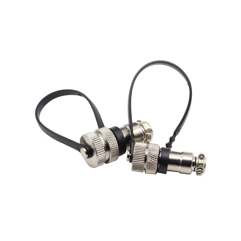 Aviation plug GX12 GX16 female threaded cover dust cover waterproof cover female protective cover metal cover GX12 GX16 GX20 series GX12 female dust cover