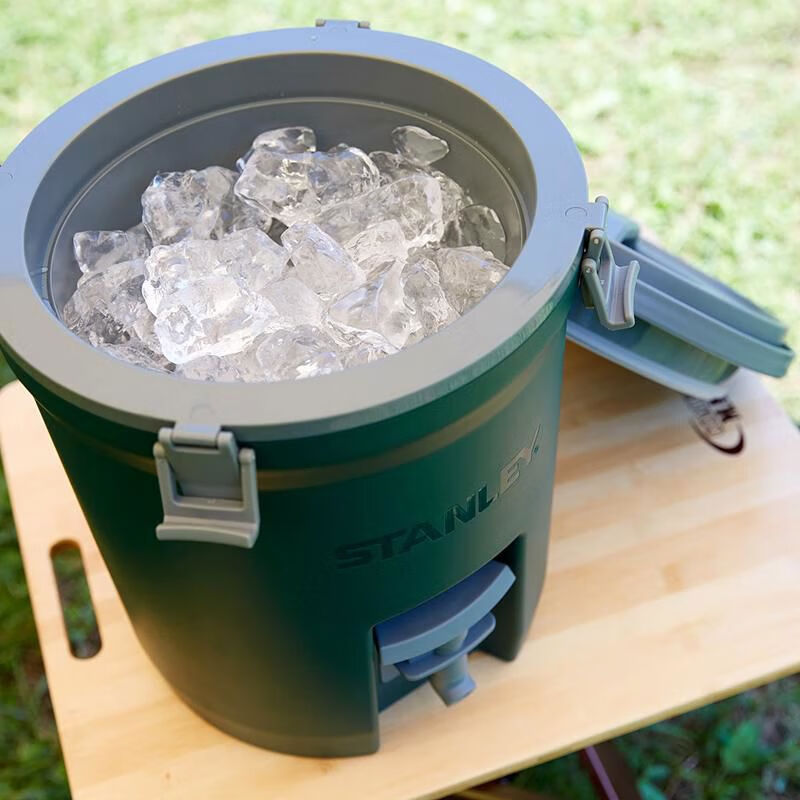 STANLEY Stanley Outdoor Camping Drinking Bucket Large Capacity Ice Beer Insulated Bucket Ice Bucket Refrigerator 75L White Ice Bucket 7 Points 5L