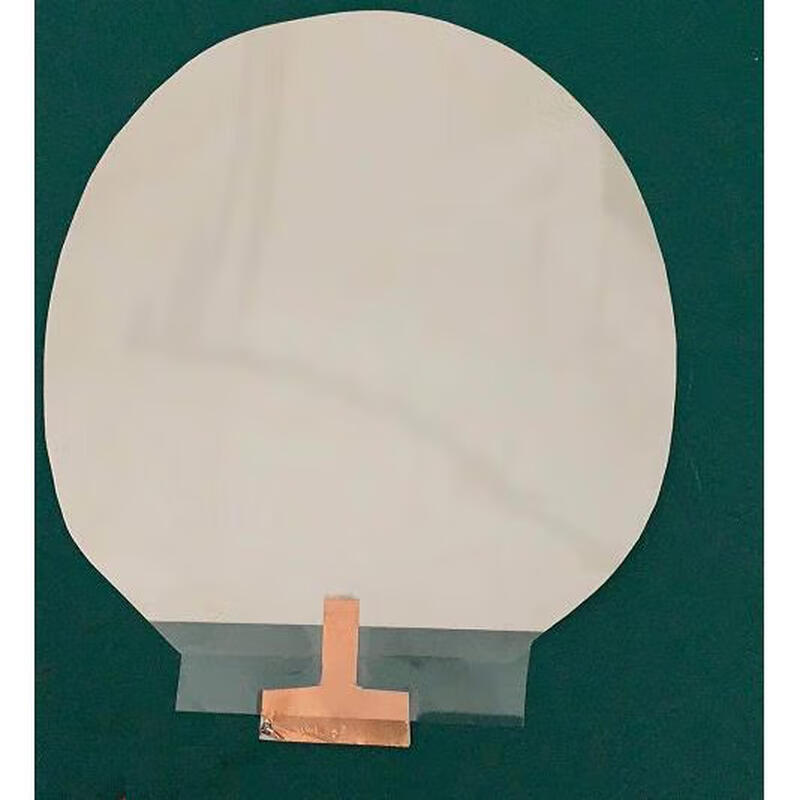 PVDF piezoelectric film can be customized and cut into any shape or size, supporting electrode lead-out, plastic packaging 28um, hot sale 1*1CM