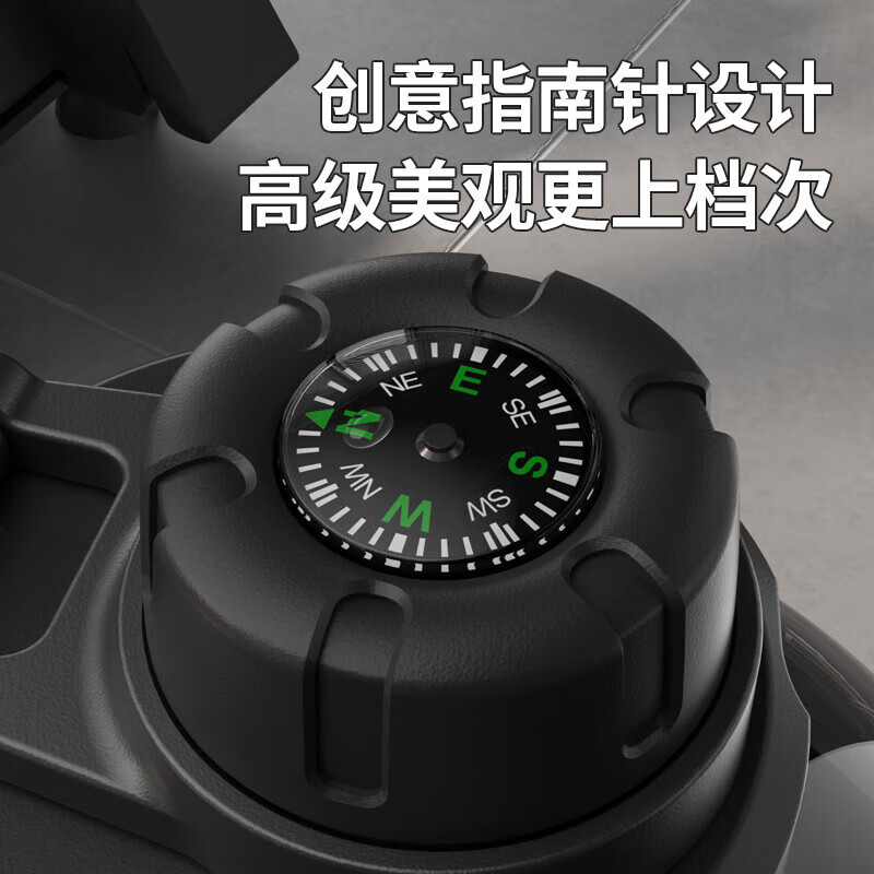 Shoumi Internet celebrity water cup large capacity plastic compass sports water bottle summer straw cup portable big belly cup tons of bucket Vitality black gift compass + straw + cup 1800ml One bucket holds ten cups