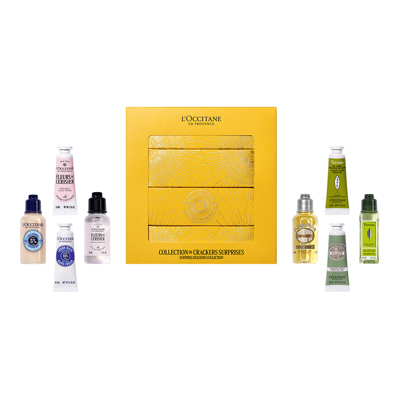 L'Occitane winter limited candy gift box 8-piece set, popular fragrance imported from France, a ceremonial gift for your girlfriend