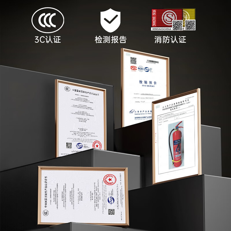 2025 new national standard 4KG portable shop household factory 5kg garage fire fighting equipment 1KG firefighting equipment (3C certification) GB4351-2023