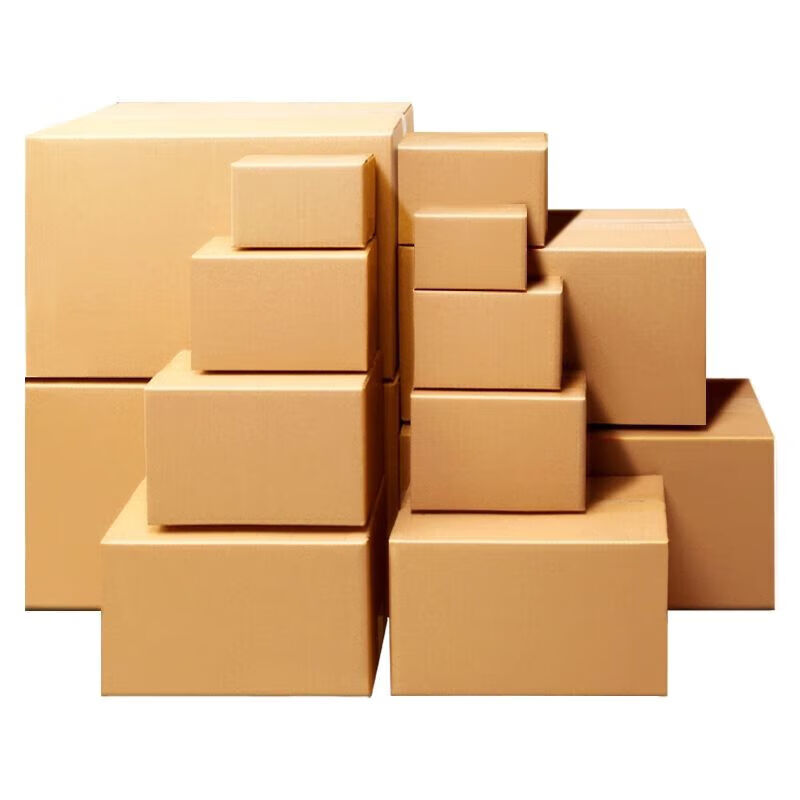 Customized thickened large and small cardboard boxes wholesale express packaging cartons postal 12 wrapping paper 3 layers extra hard No. 6 (260mmx150mmx180mm)