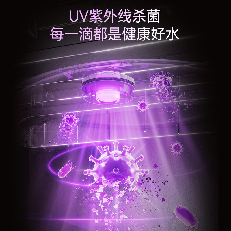 Royalstar Commercial Water Purifier Water Purifier Home Company Office Direct Drinking Machine Purification Heating Filtration Integrated Water Dispenser RSD-LJ-2T Open and Clean Five-Level Ultrafiltration Gray