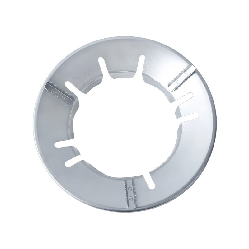 Fat Donglai's same style gas stove windshield anti-slip bracket cast iron fire-collecting household energy-saving universal windshield and fireproof upgrade extra thick black enamel style windshield/fire-collection/energy-saving 8 openings universal