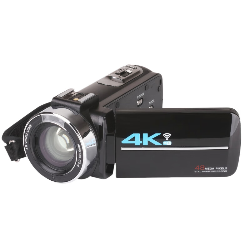 Jiangyou handheld DV camera dedicated to shooting high-definition digital photography camera small portable travel home conference VLOG optical zoom infrared night vision video and photo all-in-one optical zoom (supports dual-screen simultaneous display) 32G card + battery * 2 + dual chargers + standard = package one