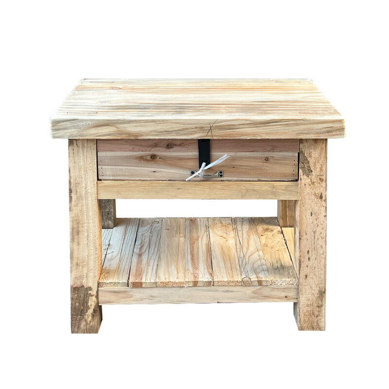 Heavy wooden workbench, fitter's workbench, mold operating table, iron fitter's bench, custom pork table, one-draw ordinary nailing model 85*52*78