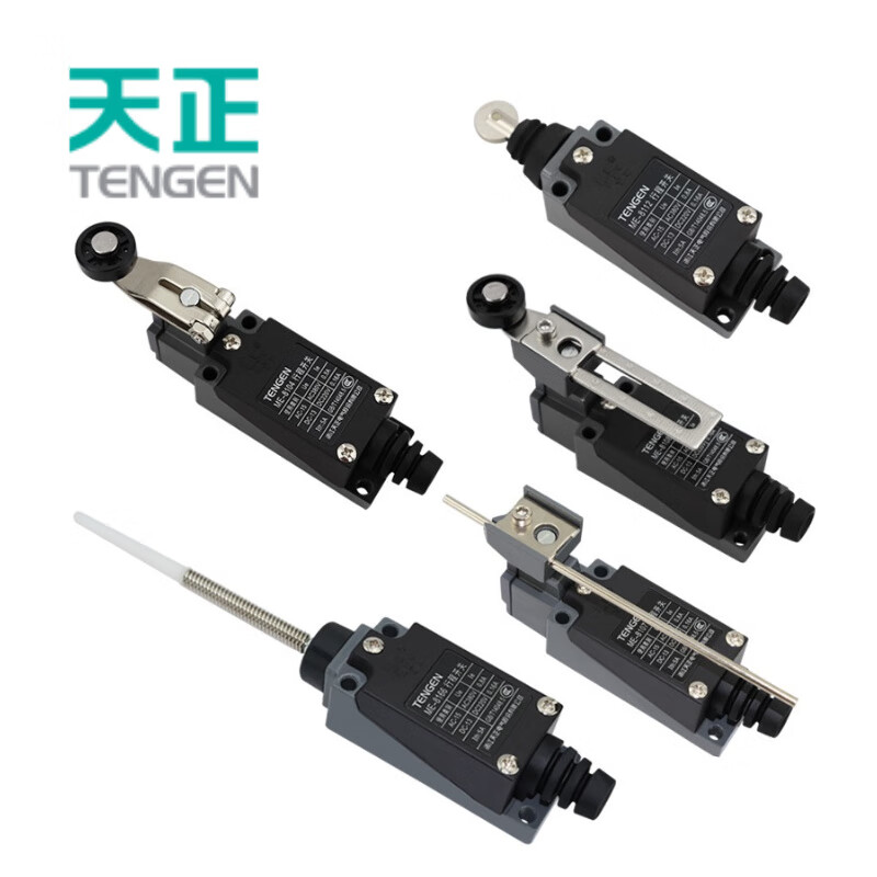 Tianzheng Electric (TENGEN ME) travel switch limit switch ME-8108 self-resetting adjustable roller rotating rod