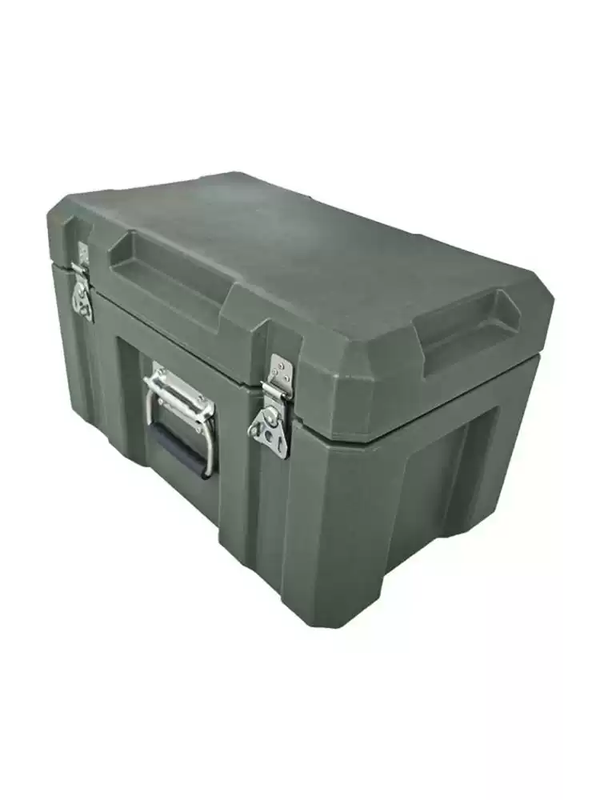 Rotational molding suitcase tool box storage box work box precision instrument box industrial sealed box military green waterproof green 600*300*250MM