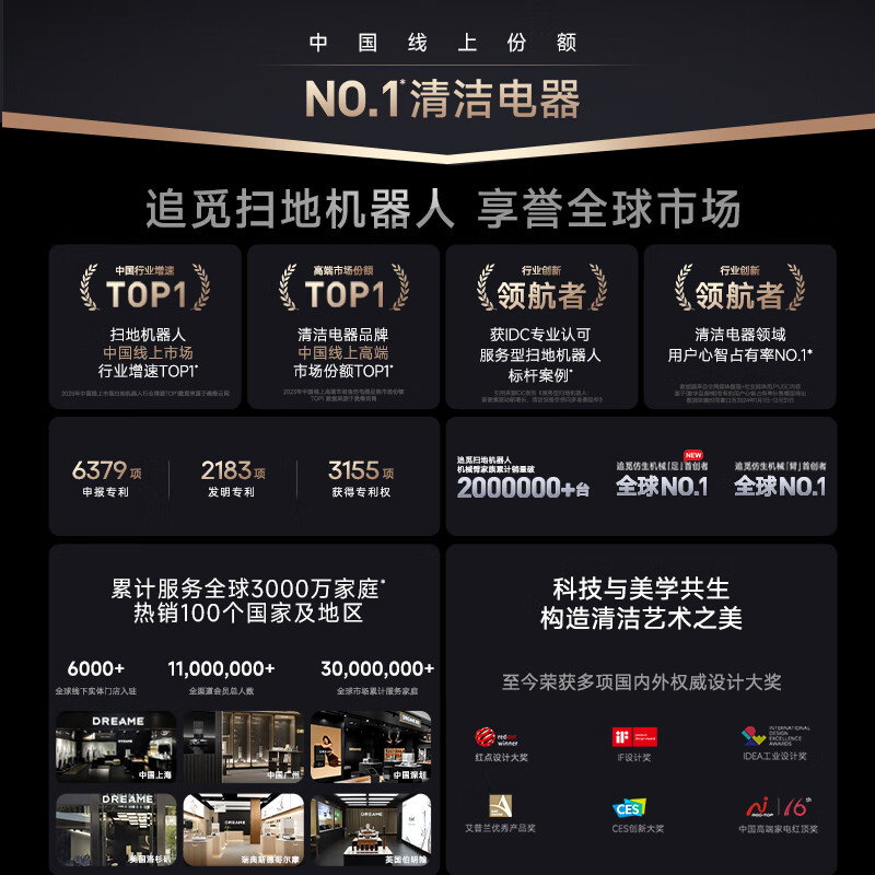 Chuimi S50Pro series sweeping robot, household sweeping and mopping integrated automatic cleaning, fully automatic mopping machine, washing and mopping integrated smart cleaning mop household, blockbuster new product S50Pro water tank version