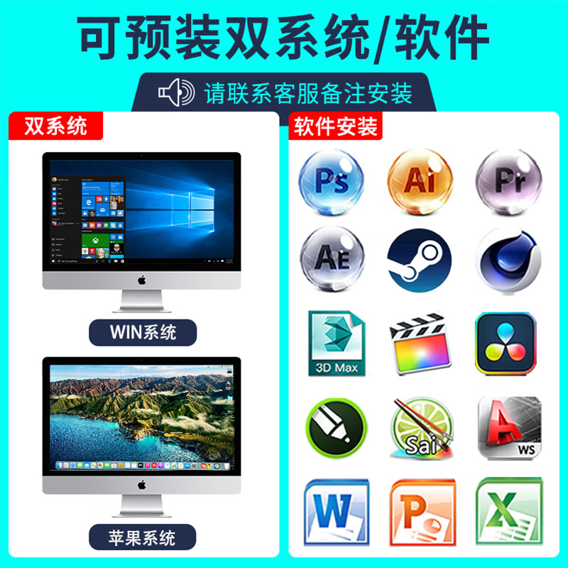 Apple (Apple) Mac mini M4/M4Pro Second-hand Apple mini console Desktop computer AI smart office design game console 99 new original packaging M4-16G-512 customization only replacement not repair