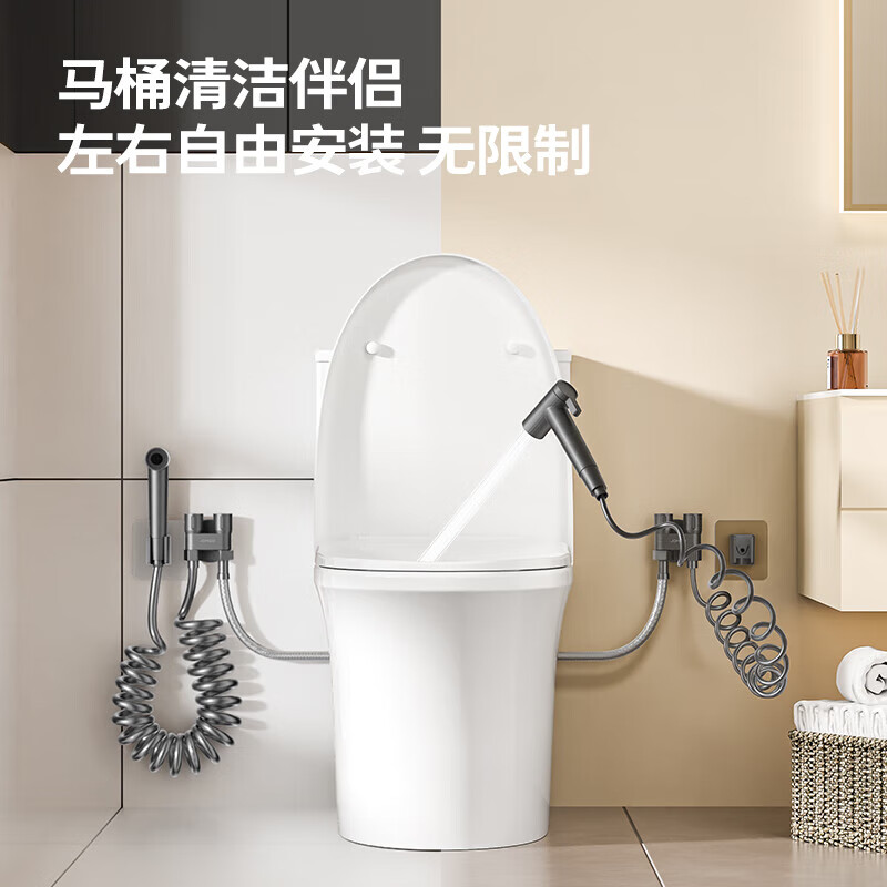 JOMOO Brass Thickened Angle Valve 4-point dual-control double-output pressure-proof and explosion-proof kitchen and bathroom accessories 74124-795/1C-1