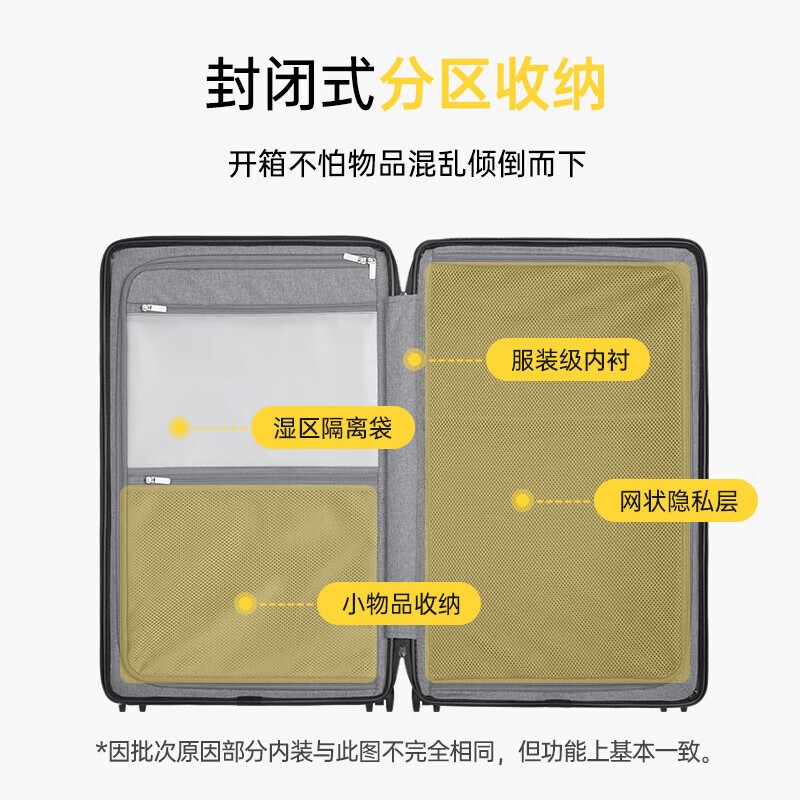 Horizon 8 (LEVEL8) Luggage Men's and Women's Password Trolley Case Grand Traveler 20-inch Boarding Wide Trolley PC Suitcase Black