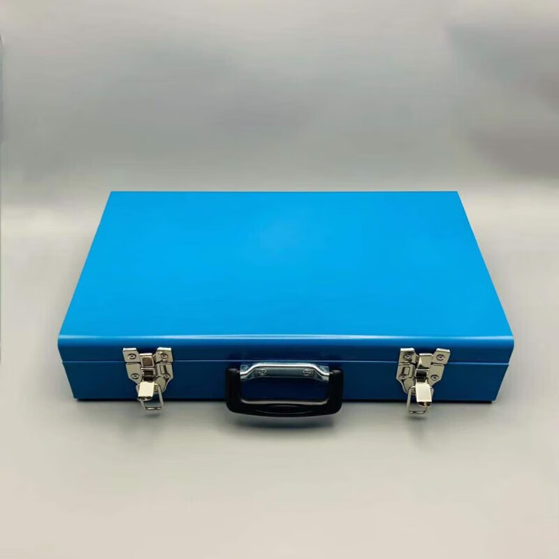 Fengxi ppr hot melt iron box thickened tool box locked and modified special storage box household portable storage 04/3 Fenglan 36x15x8cm