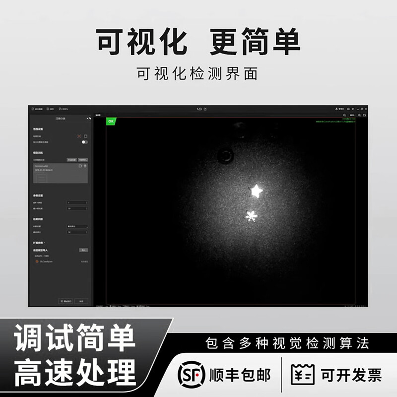 WTX vision ccd smart camera detection industrial camera robot code reader sensor WTX Wang classmates visual detection intelligent recognition WTX3000-240C