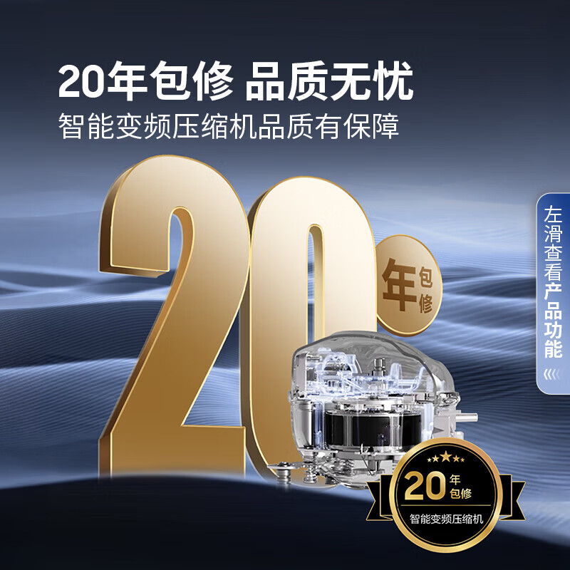 SAMSUNG side-by-side refrigerator AI energy-saving mode wet and dry storage first-level energy efficiency 655L Moonlight Silver RS70F65P1TSC