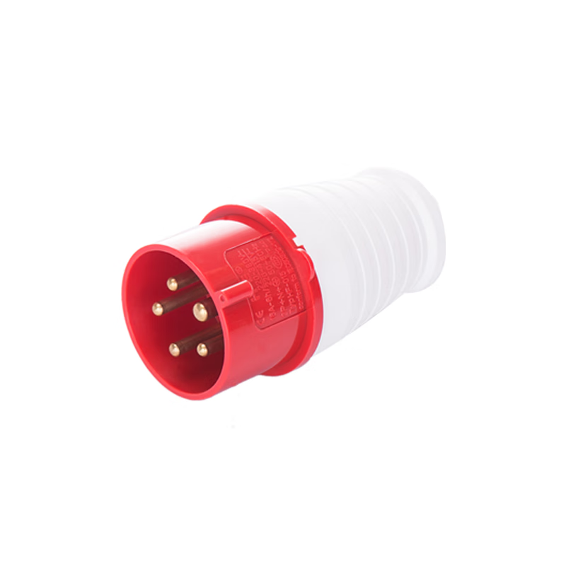 Xinkaichen industrial plug socket connector aviation waterproof and explosion-proof plug docking HF-024 32A four-core plug nylon