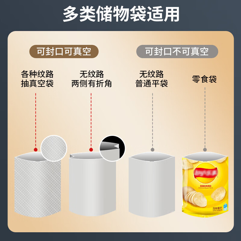 Kaidepudi German quality vacuum packaging machine fully automatic commercial vacuum sealing machine household wet and dry fresh-keeping machine food plastic sealing machine stainless steel vacuum machine wet and dry no cutter