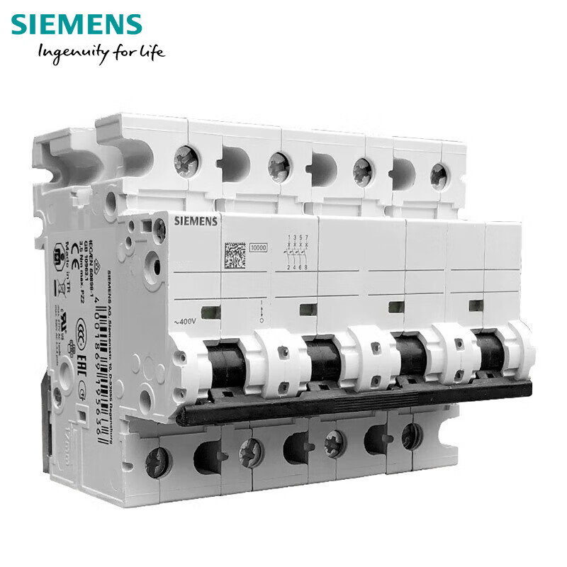 Heavy-duty high-current small circuit breaker 5SP4 3P 4P 80A100A125A air switch 10kA 100A 4PC type