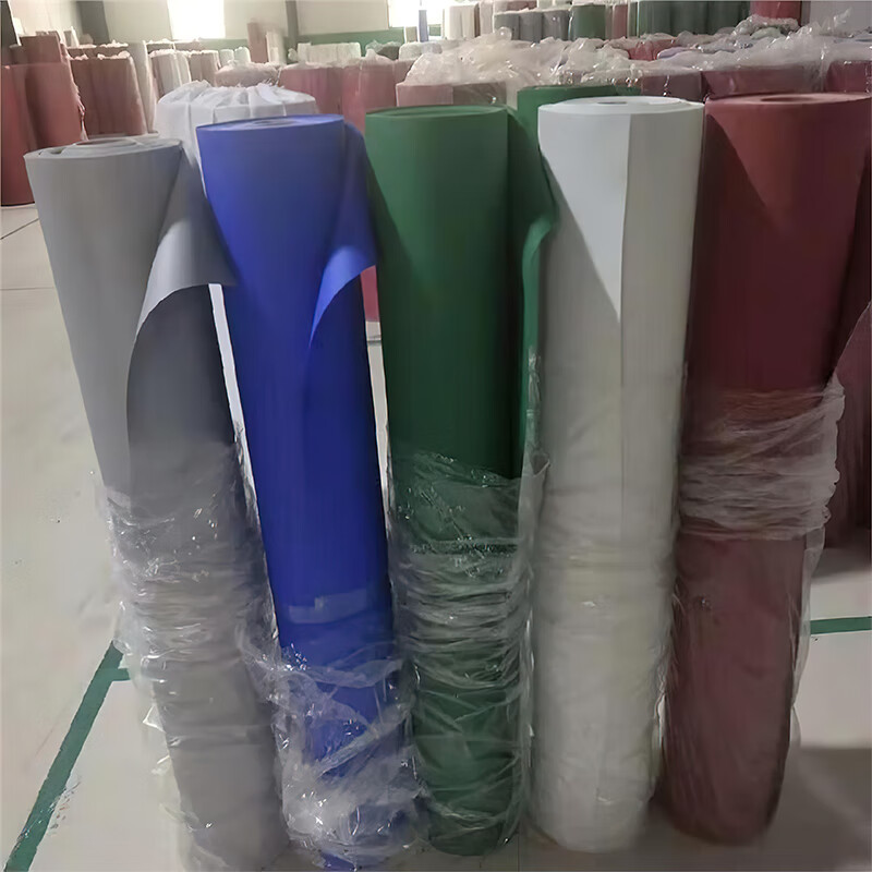 Fire retardant and high temperature resistant silicone cloth soft connection welding cloth hair dryer fiberglass canvas smoke barrier hanging wall cloth gray 0.5mm*1 meter wide silicone cloth