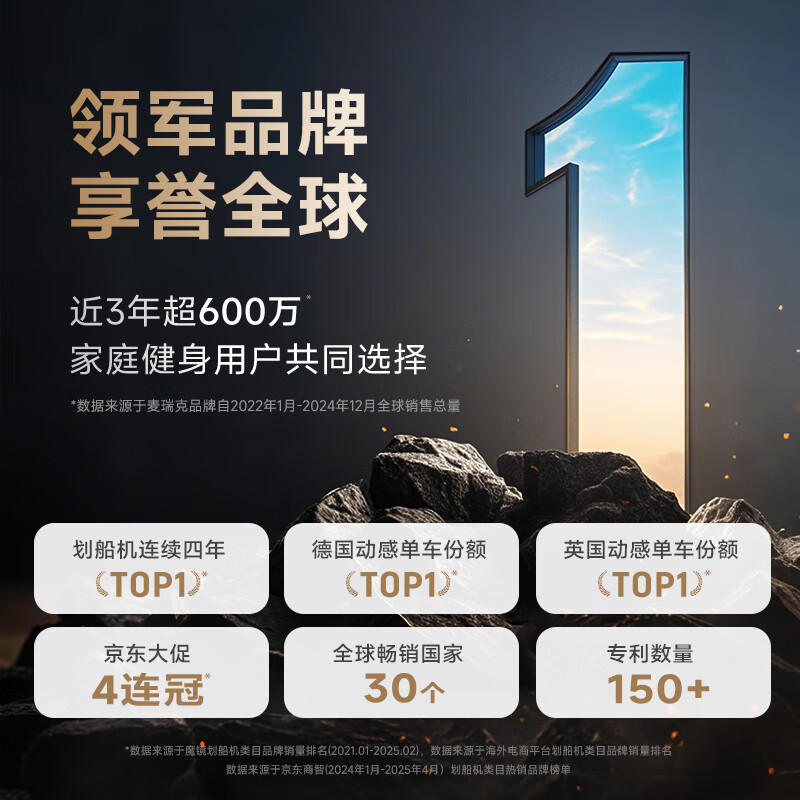 MERACH rowing machine household smart resistance-adjustable magnetic control fitness equipment indoor aerobic and anaerobic exercise Q1 MRSRM53163W