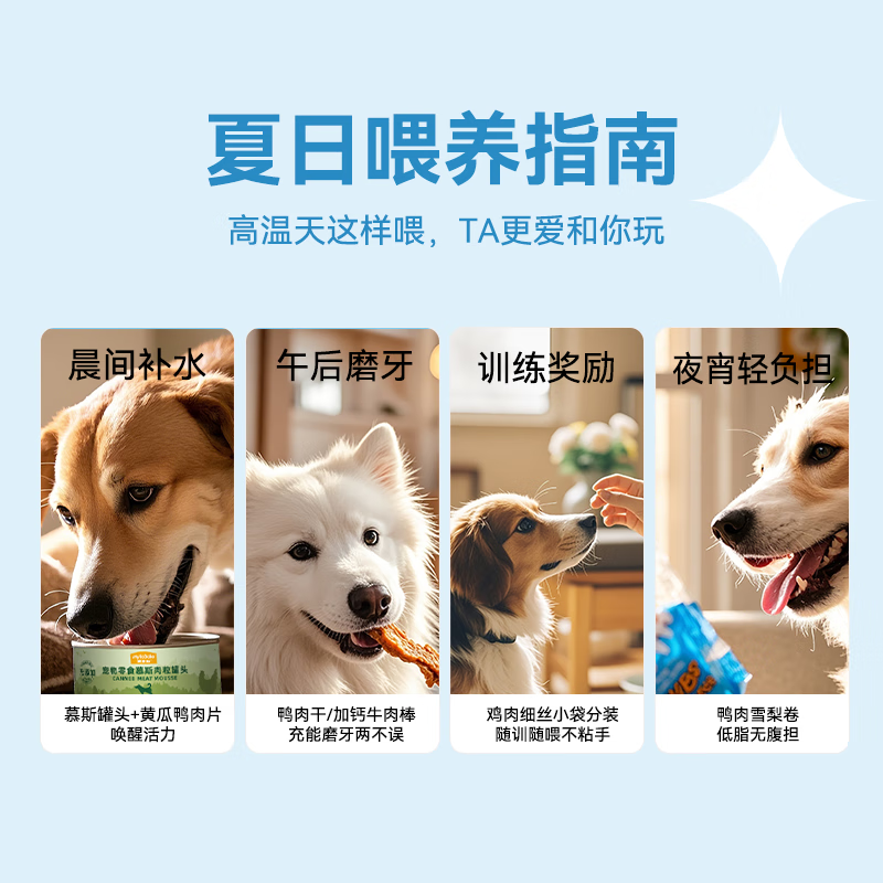 McFoodie Dog Snacks Gift Pack 1.24kg, Wanwow Crab Gift Box, Puppy Training Pet Snacks