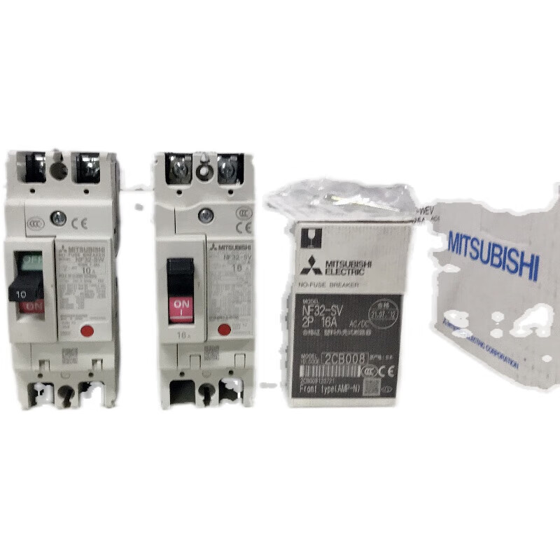 Mitsubishi MCCB plastic case circuit breaker NF63-CW CV 2p 3p 60504032A 40A 3P
